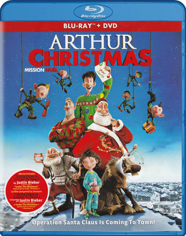Arthur Christmas (Blu-ray + DVD) (Blu-ray) (Bilingual) BLU-RAY Movie 