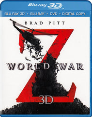 World War Z (Blu-ray 3D + Blu-ray + DVD + Digital Copy) (Blu-ray)