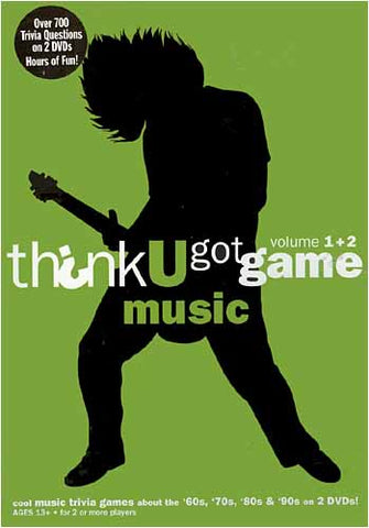 Think U Got Game Music, Vol. 1 + 2 (Vert) Film DVD