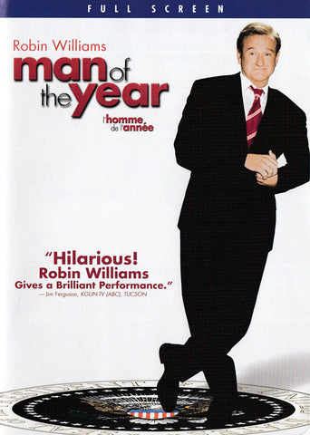 Man of the Year (Full Screen Edition) (Bilingual) DVD Movie