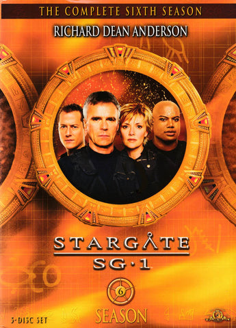 Stargate SG-1 (The Complete Sixth (6) Season) (Boxset) DVD Movie