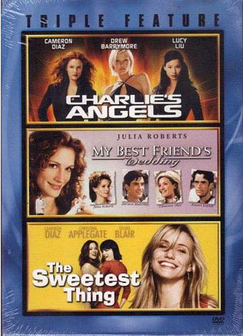 Cameron Diaz Collection (Charlie Angels / My Best Friend Wedding / The Sweetest Thing) (Boxset) DVD Movie