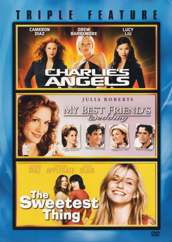 Cameron Diaz Collection (Charlie Angels / My Best Friend Wedding / The Sweetest Thing) (Boxset) DVD Movie
