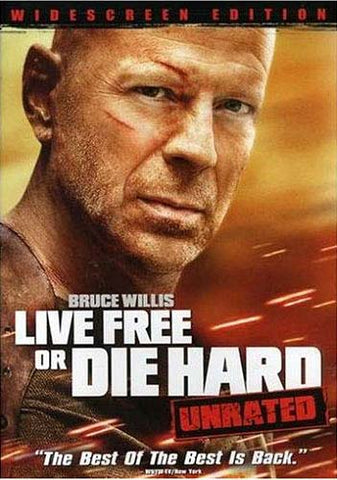 Live Free or Die Hard (Unrated Edition) (Widescreen Edition) DVD Movie