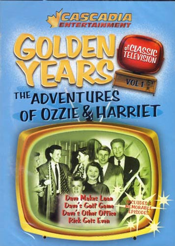 Golden Years of Classic Television - Les aventures d'Ozzie et Harriet Vol.1 DVD Movie