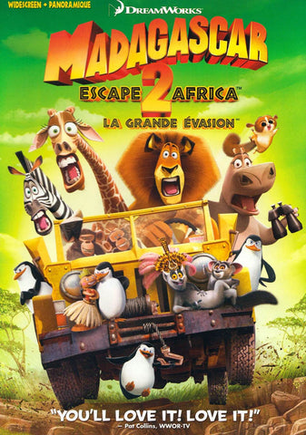 Madagascar - Escape 2 Africa (Widescreen) (Bilingual) DVD Movie