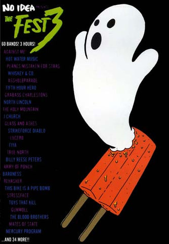 No Idea - The Fest 3 60 Bands! 3 Hours! DVD Movie