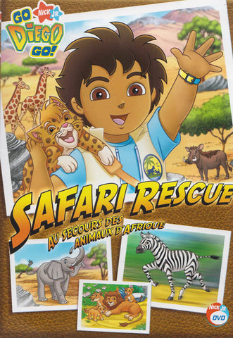 Go Diego Go - Safari Rescue (Bilingual) DVD Movie