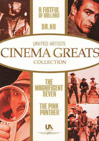 Cinema Greats (The Pink Panther/A Fistful of Dollars/Dr. No/The Magnificent Seven) (Boxset) DVD Movie