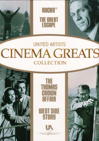 Cinema Greats (Rocky / The Great Escape / West Side Story / The Thomas Crown Affair) (Boxset) DVD Movie
