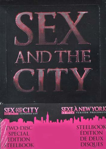 Sex And The City - The Movie - Extended Cut (Two -Disc Special Edition Steelbook) (Bilingual) DVD Movie