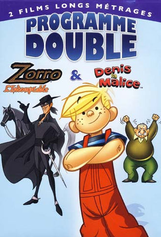Zorro L'Indomptable / Denis La Malice DVD Movie