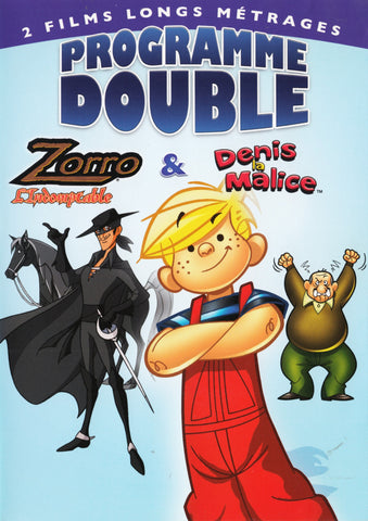 Zorro L'Indomptable / Denis La Malice DVD Movie