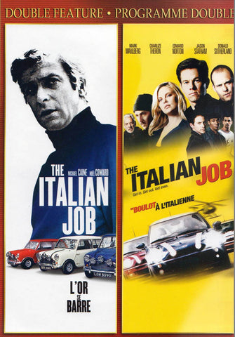 The Italian Job (1969) / The Italian Job (2003) (Double Feature) (Bilingual) DVD Movie