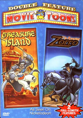 Treasure Island/The Amazing Zorro (Double Feature) DVD Movie