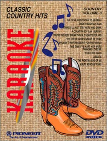 Karaoke Classic Country Hits - Vol. 3 DVD Movie