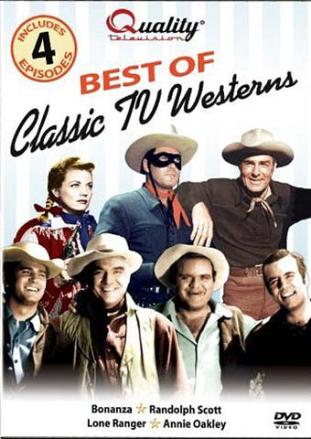 The Best of Classic TV Westerns (Bonanza/Randolph Scott/The lone Ranger/Annie Oakley) DVD Movie