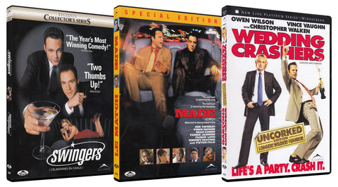The Bachelor Pack - Swingers, Made, Wedding Crashers (Bilingual) (3 - Pack) DVD Movie