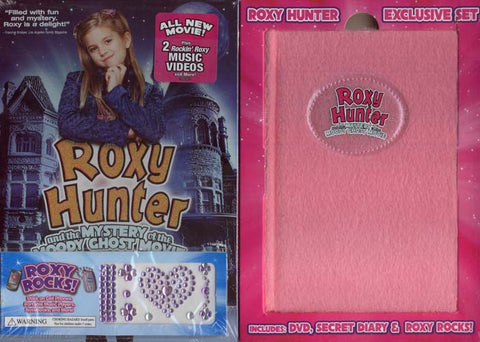 Roxy Hunter And The Mystery of the Moody Ghost (With Roxy Rocks And Fuzzy Diary Set) (Boxset) DVD Movie