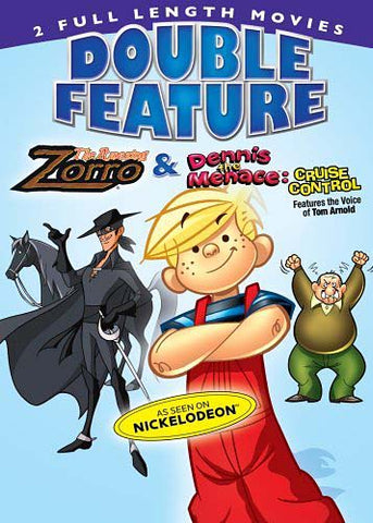The Amazing Zorro / Dennis the Menace - Cruise Control (Double Feature) DVD Movie