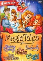 Magic Tales - 5 Movie Set - Sleeping Beauty/Cinderella/The Two Princesses/King Thrushbeard/The Cryst