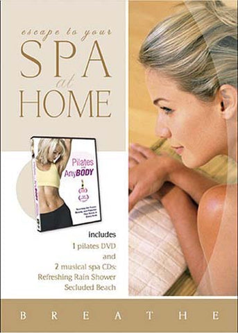 Spa at Home - Pilates for Any Body(With 2 Music CDs - Refreshing Rain Shower/Secluded Beach) DVD Movie