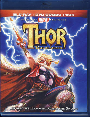 Thor - Tales of Asgard (Blu-ray / DVD Combo) (Blu-ray) (MAPLE) BLU-RAY Movie