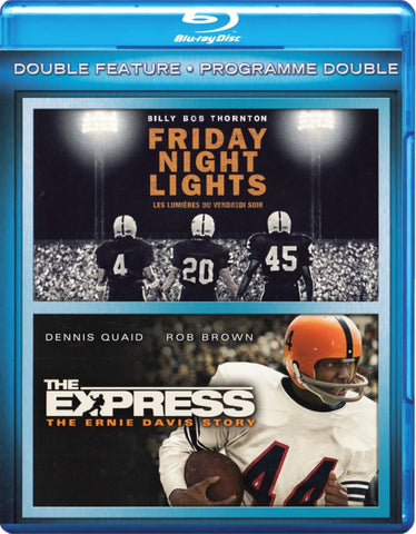 Friday Night Lights / The Express (Double Feature) (Blu-ray) (Bilingual) BLU-RAY Movie