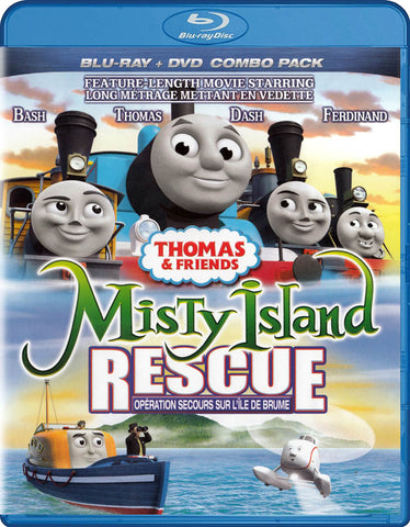 Thomas & Friends - Misty Island Rescue (Blu-ray + DVD Combo) (Blu-Ray) (Bilingual) Blu-Ray Movie