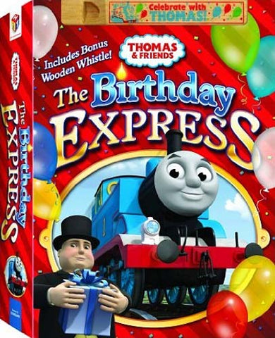 Thomas & Friends - The Birthday Express (With Wooden Whistle) (Boxset) DVD Movie