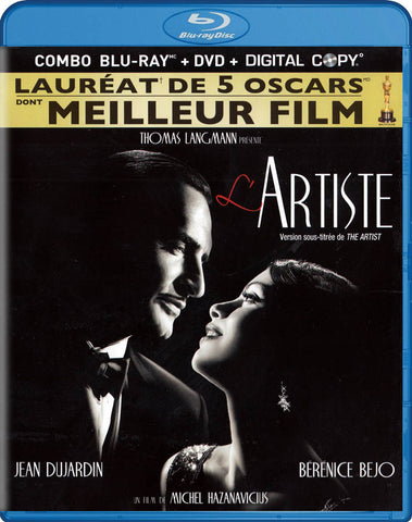 The Artist (Blu-ray + DVD + Digital Copy Combo) (Blu-ray) (Bilingual) Blu-Ray Movie