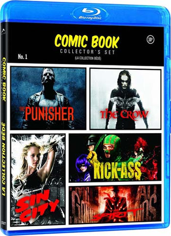 Comic Book Collector s Set (Punisher/Crow/Kick Ass/Sin City/Spirit (Bilingual) (Blu-ray) BLU-RAY Movie