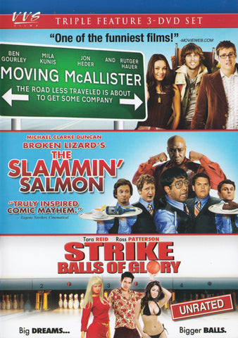 Moving McAllister / SlamminSalmon / Strike - Balls of glory (Triple long métrage) (Keepcase) DVD