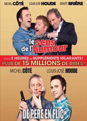 Le Sens De L'Humour /De Pere en Flic (Coffret Cote-Houde) DVD Movie