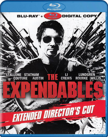 The Expendables (Extended Directors Cut) (Blu-ray / Digital HD) (Blu-ray) (Bilingual) BLU-RAY Movie