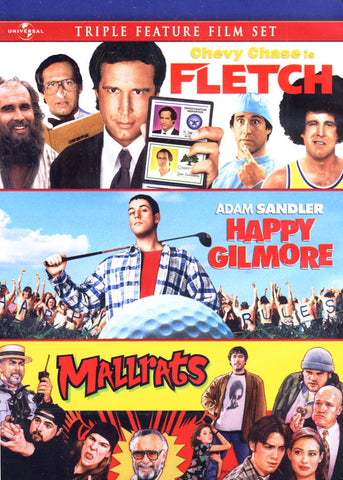 Fletch / Happy Gilmore / Mallrats (Triple Feature) DVD Movie