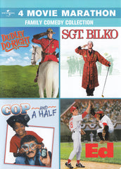 4 Movie Marathon Family Comedy Collection (Dudley Do-Right / Sgt. Bilko / Cop and a Half / Ed)
