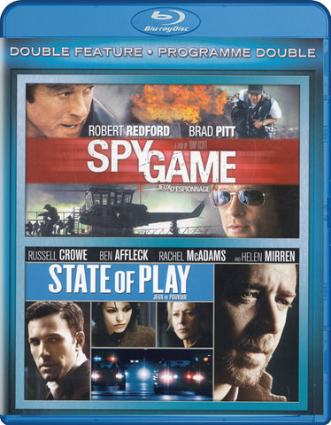 Spy Game / State of Play (Double Feature) (Blu-ray) (Bilingual) BLU-RAY Movie