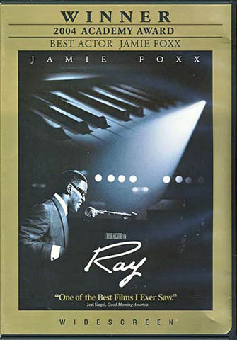 Ray (2004 Academy Award Winner cover) (Jamie Foxx) DVD Movie