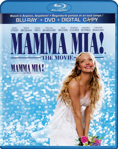 Mamma Mia The Movie (Blu-ray + DVD + Digital Copy) (Blu-ray) (Bilingual) BLU-RAY Movie
