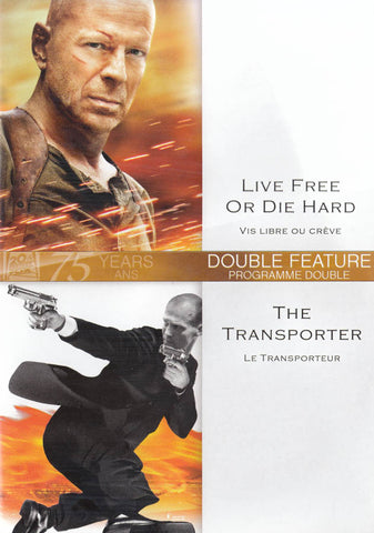 Live Free Or Die Hard / The Transporter (Bilingual) DVD Movie