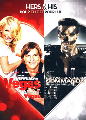 What Happens In Vegas / Commando (Hers and His) (Bilingual) DVD Movie
