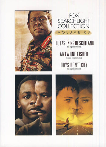 The Last King of Scotland/Antwone Fisher/Boys Don t Cry (Fox Collection Vol. 3) (Bilingual)(Boxset) DVD Movie