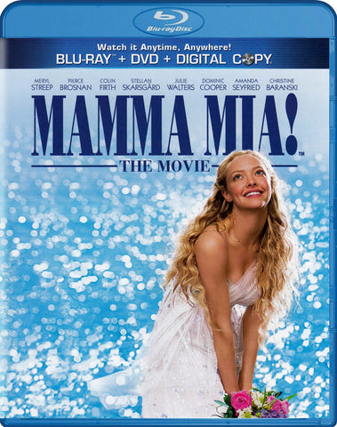 Mamma Mia The Movie (Blu-ray + DVD + Digital Copy) (Blu-ray) BLU-RAY Movie