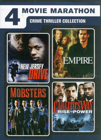 New Jersey Drive / Empire / Mobsters / Carlito s Way: Rise to Power (4 Movie Marathon) DVD Movie