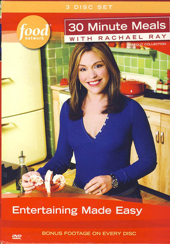 30 Minute Meals with Rachael Ray -Entertaining Made Easy (Boxset) DVD Movie