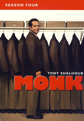Monk - Season (4) Four (Boxset) DVD Movie