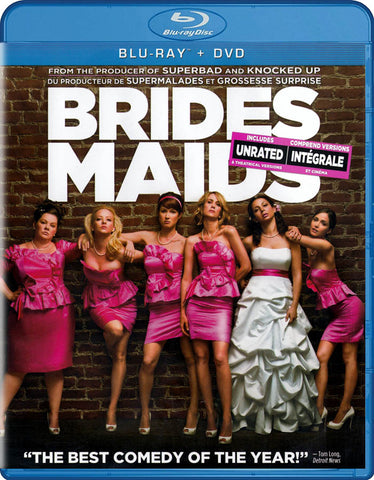 Bridesmaids (Unrated) (Blu-ray + DVD) (Bilingual) (Blu-ray) Blu-Ray Movie