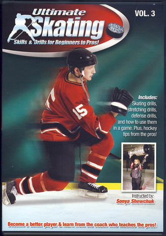 Ultimate Skating: Skills & Drills for Beginners to Pros, Vol. 3 DVD Movie
