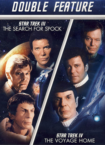 Star Trek III: Search for Spock / Star Trek IV: The Voyage Home DVD Movie